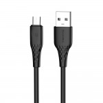 Кабель ColorWay USB - micro USB (M/M), textured PVC, 3А, 1 м, Black (CW-CBUM094-BK) Кабель ColorWay USB - micro USB (M/M), textured PVC, 3А, 1 м, Black (CW-CBUM094-BK)