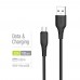 Кабель ColorWay USB - micro USB (M/M), textured PVC, 3А, 1 м, Black (CW-CBUM094-BK)