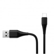 Кабель ColorWay USB - microUSB (M/M) (PVC), 2.4А, 1 м, Black (CW-CBUM025-BK)