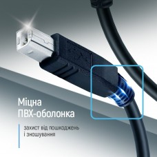 Кабель ColorWay USB - USB Type-B V 2.0 (M/M), 2 м, Black (CW-CBUB072-BK) Кабель ColorWay USB - USB Type-B V 2.0 (M/M), 2 м, Black (CW-CBUB072-BK)