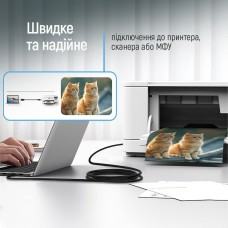 Кабель ColorWay USB - USB Type-B V 2.0 (M/M), 2 м, Black (CW-CBUB072-BK) Кабель ColorWay USB - USB Type-B V 2.0 (M/M), 2 м, Black (CW-CBUB072-BK)