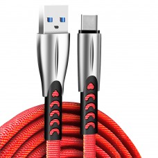 Кабель ColorWay USB - USB Type-C (M/M), 2.4 А, 1 м, Red (CW-CBUC012-RD) Кабель ColorWay USB - USB Type-C (M/M), 2.4 А, 1 м, Red (CW-CBUC012-RD)