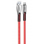 Кабель ColorWay USB - USB Type-C (M/M), 2.4 А, 1 м, Red (CW-CBUC012-RD) Кабель ColorWay USB - USB Type-C (M/M), 2.4 А, 1 м, Red (CW-CBUC012-RD)