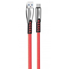 Кабель ColorWay USB - USB Type-C (M/M), 2.4 А, 1 м, Red (CW-CBUC012-RD) Кабель ColorWay USB - USB Type-C (M/M), 2.4 А, 1 м, Red (CW-CBUC012-RD)