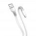 Кабель ColorWay USB - USB Type-C (M/M), liquid silicone, 3А, 1 м, White (CW-CBUC093-WT)