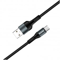 Кабель ColorWay USB - USB Type-C (M/M), nylon, 2.4 А, 1 м, Black (CW-CBUC045-BK) Кабель ColorWay USB - USB Type-C (M/M), nylon, 2.4 А, 1 м, Black (CW-CBUC045-BK)