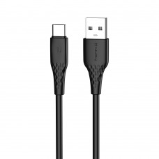 Кабель ColorWay USB - USB Type-C (M/M), textured PVC, 3А, 1 м, Black (CW-CBUC094-BK) Кабель ColorWay USB - USB Type-C (M/M), textured PVC, 3А, 1 м, Black (CW-CBUC094-BK)