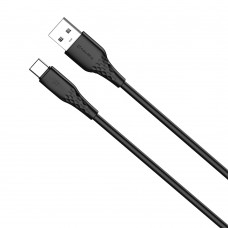 Кабель ColorWay USB - USB Type-C (M/M), textured PVC, 3А, 2 м, Black (CW-CBUC095-BK) Кабель ColorWay USB - USB Type-C (M/M), textured PVC, 3А, 2 м, Black (CW-CBUC095-BK)