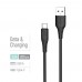 Кабель ColorWay USB - USB Type-C (M/M), textured PVC, 3А, 2 м, Black (CW-CBUC095-BK)