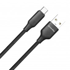 Кабель ColorWay USB - USB Type-C (M/M), TPE embossed, 3А, 2 м, Black (CW-CBUC102-BK) Кабель ColorWay USB - USB Type-C (M/M), TPE embossed, 3А, 2 м, Black (CW-CBUC102-BK)