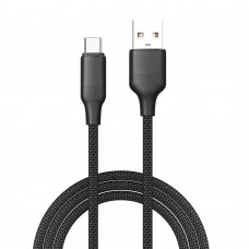 Кабель ColorWay USB - USB Type-C (M/M), TPE embossed, 3А, 2 м, Black (CW-CBUC102-BK) Кабель ColorWay USB - USB Type-C (M/M), TPE embossed, 3А, 2 м, Black (CW-CBUC102-BK)