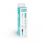 Кабель ColorWay USB Type-C - Lightning (M/M), (braided cotton) (PD Fast Charging 27W), 2 м, Gray (CW-CBPDCL068-GR)