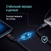 Кабель ColorWay USB Type-C - Lightning (M/M), Breathing Light, 3А, 1 м, Black (CW-CBPDCL103-BK)