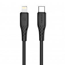 Кабель ColorWay USB Type-C - Lightning (M/M), textured PVC, 3А, 1 м, Black (CW-CBPDCL094-BK) Кабель ColorWay USB Type-C - Lightning (M/M), textured PVC, 3А, 1 м, Black (CW-CBPDCL094-BK)