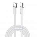 Кабель ColorWay USB Type-C - USB Type-C (M/M), 3.0 А, 2 м, Gray (CW-CBPDCC068-GR) Кабель ColorWay USB Type-C - USB Type-C (M/M), 3.0 А, 2 м, Gray (CW-CBPDCC068-GR)