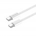 Кабель ColorWay USB Type-C - USB Type-C (M/M), 3.0 А, 2 м, Gray (CW-CBPDCC068-GR)
