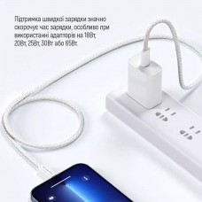 Кабель ColorWay USB Type-C - USB Type-C (M/M), 3.0 А, 2 м, Gray (CW-CBPDCC068-GR) Кабель ColorWay USB Type-C - USB Type-C (M/M), 3.0 А, 2 м, Gray (CW-CBPDCC068-GR)