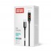 Кабель ColorWay USB Type-C - USB Type-C (M/M), Breathing Light, 3А, 1 м, Black (CW-CBPDCC103-BK)