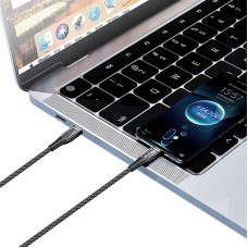 Кабель ColorWay USB Type-C - USB Type-C (M/M), transparent head, PD Fast Charging, 5 А, 100 W, 1.2 м, Black (CW-CBPDCC053-BK) Кабель ColorWay USB Type-C - USB Type-C (M/M), transparent head, PD Fast Charging, 5 А, 100 W, 1.2 м, Black (CW-CBPDCC053-BK)