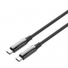 Кабель ColorWay USB Type-C + USB Type-C (M/M), 5.0 А, 1 м, Black (CW-CBPDCC069-BK) Кабель ColorWay USB Type-C + USB Type-C (M/M), 5.0 А, 1 м, Black (CW-CBPDCC069-BK)