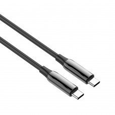Кабель ColorWay USB Type-C + USB Type-C (M/M), 5.0 А, 1 м, Black (CW-CBPDCC069-BK) Кабель ColorWay USB Type-C + USB Type-C (M/M), 5.0 А, 1 м, Black (CW-CBPDCC069-BK)