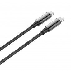 Кабель ColorWay USB Type-C + USB Type-C (M/M), 5.0 А, 1 м, Black (CW-CBPDCC069-BK) Кабель ColorWay USB Type-C + USB Type-C (M/M), 5.0 А, 1 м, Black (CW-CBPDCC069-BK)