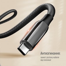 Кабель ColorWay USB Type-C + USB Type-C (M/M), 5.0 А, 1 м, Black (CW-CBPDCC069-BK) Кабель ColorWay USB Type-C + USB Type-C (M/M), 5.0 А, 1 м, Black (CW-CBPDCC069-BK)