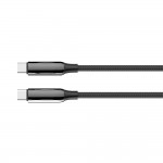 Кабель ColorWay USB Type-C + USB Type-C (M/M), 5.0 А, 2 м, Black (CW-CBPDCC070-BK) Кабель ColorWay USB Type-C + USB Type-C (M/M), 5.0 А, 2 м, Black (CW-CBPDCC070-BK)