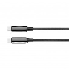Кабель ColorWay USB Type-C + USB Type-C (M/M), 5.0 А, 2 м, Black (CW-CBPDCC070-BK) Кабель ColorWay USB Type-C + USB Type-C (M/M), 5.0 А, 2 м, Black (CW-CBPDCC070-BK)
