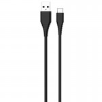 Кабель ColorWay USB-USB Type-C (PVC), 2.4А, 1м, Black (CW-CBUC026-BK) Кабель ColorWay USB-USB Type-C (PVC), 2.4А, 1м, Black (CW-CBUC026-BK)