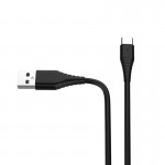 Кабель ColorWay USB-USB Type-C (PVC), 2.4А, 1м, Black (CW-CBUC026-BK) Кабель ColorWay USB-USB Type-C (PVC), 2.4А, 1м, Black (CW-CBUC026-BK)