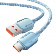 Кабель Essager Breeze USB - USB Type-C (M/M), 100W, 1 м Blue (EXC7A-WL03-P)