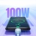Кабель Essager Breeze USB - USB Type-C (M/M), 100W, 1 м Blue (EXC7A-WL03-P)