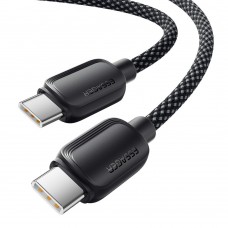 Кабель Essager Breeze USB Type-C - USB Type-C (M/M), 100W, 2 м Black (EXCTT1-WLA01-P)