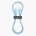 Кабель Essager Breeze USB Type-C - USB Type-C (M/M), 100W, 2 м Blue (EXCTT1-WLA03-P)