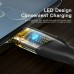 Кабель Essager Interstellar Transparent Design USB - USB Type-C (M/M), 100W, 1 м Black (EXCT-XJ01-P)