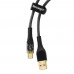 Кабель Essager Interstellar Transparent Design USB - USB Type-C (M/M), 100W, 2 м Black (EXCT-XJA01-P)
