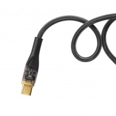 Кабель Essager Interstellar Transparent Design USB - USB Type-C (M/M), 100W, 2 м Black (EXCT-XJA01-P)