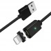 Кабель Essager Magic Power Magnetic USB - Lightning (M/M), 1 м Black (EXCCXL-ML01)