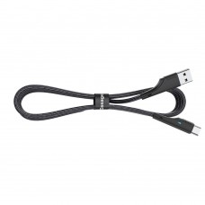 Кабель Essager Rousseau USB - USB Type-C (M/M), 1 м Black (EXCT-LS01)
