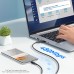 Кабель Essager Simple 3 in 1 USB - MicroUSB+USB Type-C+Lightning (M/M), 100W, 1.2 м Black (EXCMTL-JJ01-P)