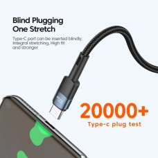 Кабель Essager Star USB Type-C - USB Type-C (M/M), 100W, 2 м Black (EXCTT1-XCA01)