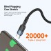 Кабель Essager Star USB Type-C - USB Type-C (M/M), 100W, 2 м Black (EXCTT1-XCA01)