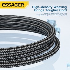 Кабель Essager Sunset USB - USB Type-C (M/M), 120W, 1 м Black (EXC120-CG01-P)