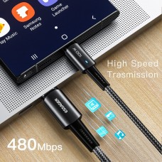 Кабель Essager Sunset USB Type-C - USB Type-C (M/M), 100W, 2 м Black (EXCTT1-CGA01)