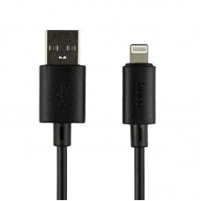 Кабель Hoco X88 Gratified USB - Lightning (M/M), 1 м, Black (6931474783301)