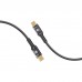 Кабель Promate Lucidline-CC120 USB Type-C - USB Type-C (M/M), 5 A, 100 W, 1.2 м, Black (lucidline-cc120.black)