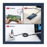 Кабель Remax Lesu USB Type-C - USB Type-C 65W, 1м, Black (RC-195) Кабель Remax Lesu USB Type-C - USB Type-C 65W, 1м, Black (RC-195)