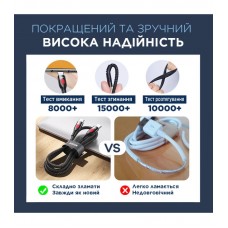 Кабель Remax Lesu USB Type-C - USB Type-C 65W, 1м, Black (RC-195)