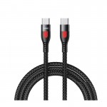 Кабель Remax Lesu USB Type-C - USB Type-C 65W, 1м, Black (RC-195) Кабель Remax Lesu USB Type-C - USB Type-C 65W, 1м, Black (RC-195)